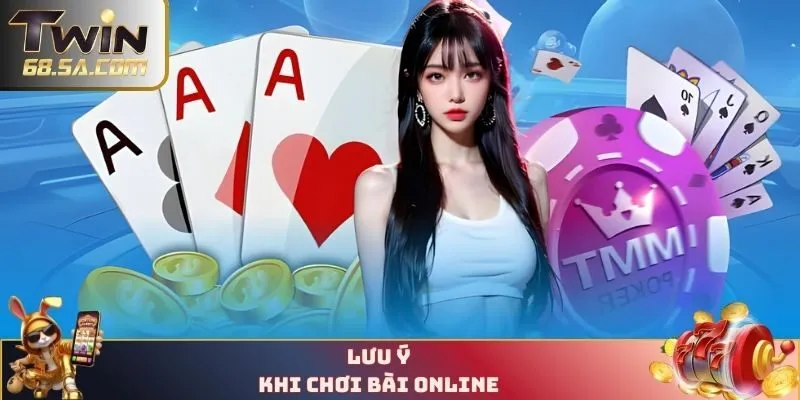 Lưu ý khi chơi bài online