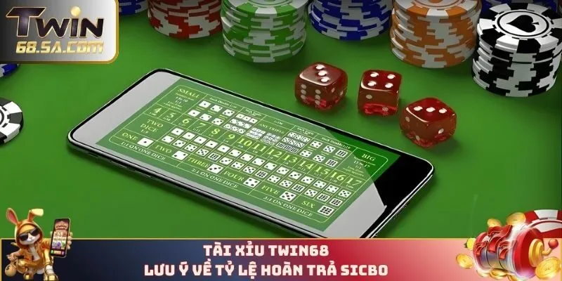 Lưu ý về tỷ lệ hoàn trả sicbo