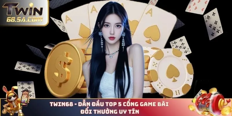 TWIN68 - Dẫn đầu top 5 cổng game bài đổi thưởng uy tín